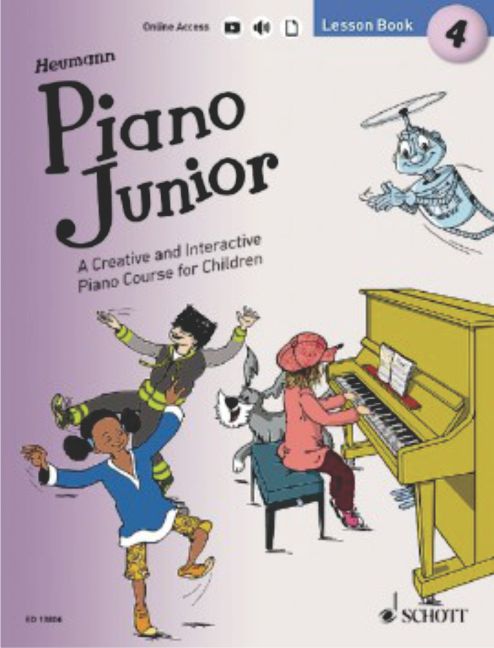 Piano Junior – Lesson Book 4